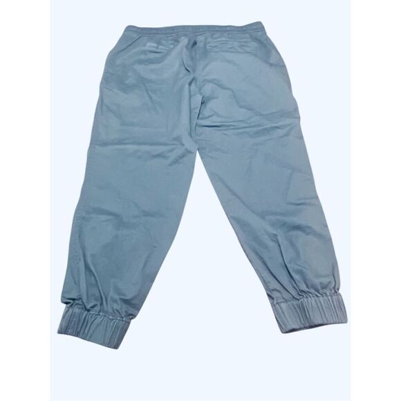 Land N Sea Womens Light Blue Drawstring Jogger Pants Size 8P - Picture 1 of 5